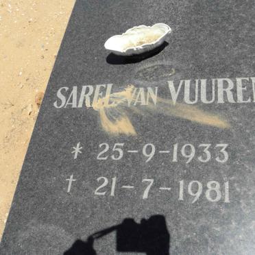 VUUREN Sarel, van 1933-1981