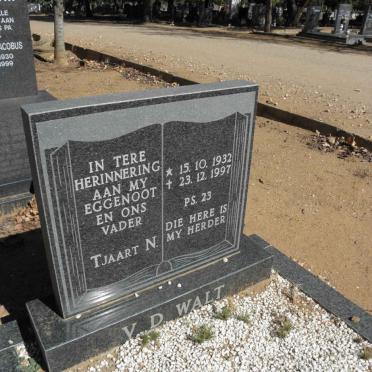 WALT Tjaart N., v.d. 1932-1997