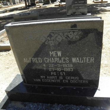 WALTER Alfred Charles 1939-1983