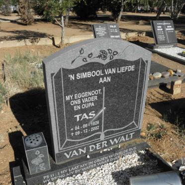 WALT Tas, van der 1926-2002