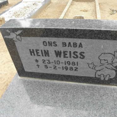 WEISS Hein 1981-1982