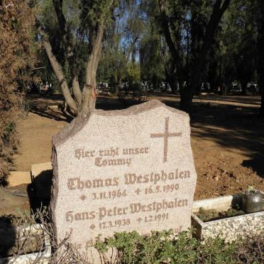 WESTPHALEN Hans Peter 1938-1991 :: WESTPHALEN Thomas 1964-1990