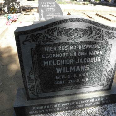 WILMANS Melchior Jacobus 1894-1961
