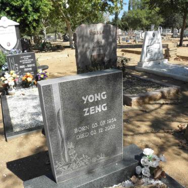 ZENG Yong 1954-2002