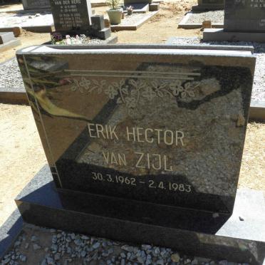 ZIJL Erik Hector, van 1962-1983