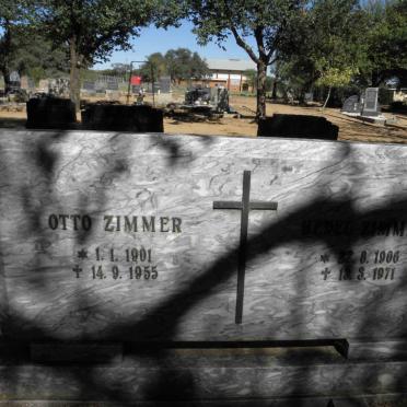 ZIMMER Otto 1901-1955 &amp; Hedel 1906-1971