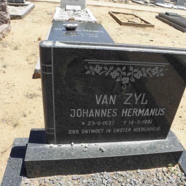ZYL Johannes Hermanus, van 1937-1981