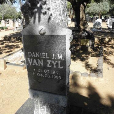 Zyl Daniël J.M. 1941-1993