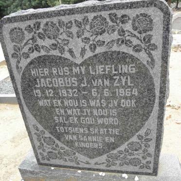 ZYL Jacobus J., van 1932-1964