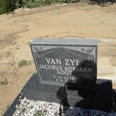 ZYL Jacobus Adriaan Koot, van 1928-1967