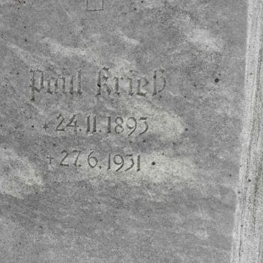 ? KRIE? Paul 1895-1931