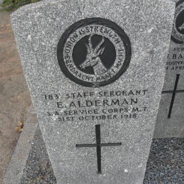 ALDERMAN E. -1918