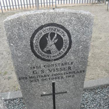 VISSER G.S. -1918