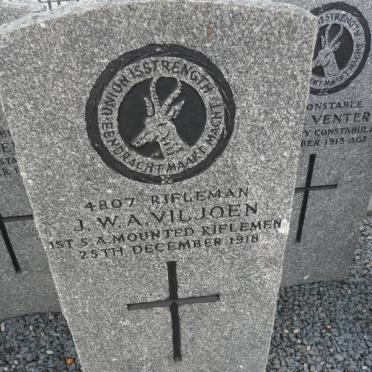 VILJOEN J.W.A. -1918