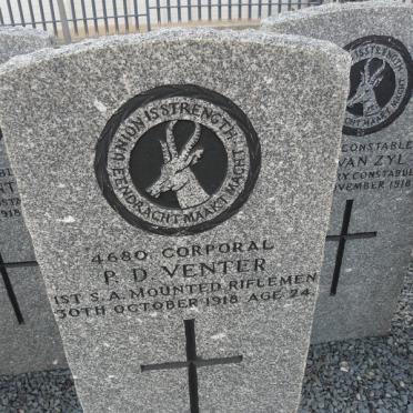 VENTER P.D. -1918
