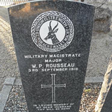ROUSSEAU W.P. -1918