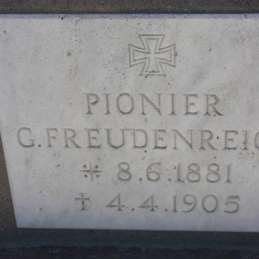 FREUDENREICH G. 1881-1905