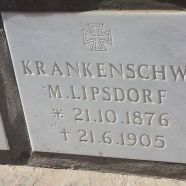 LIPSDORF M. 1876-1905