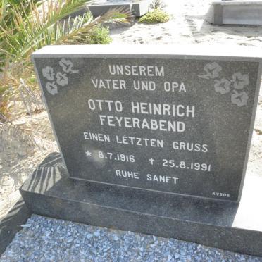 FEYERABEND Otto Heinrich 1916-1991