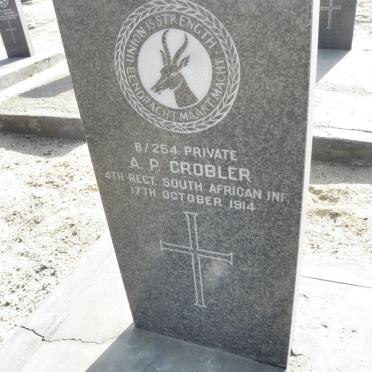 GROBLER A.P. -1914