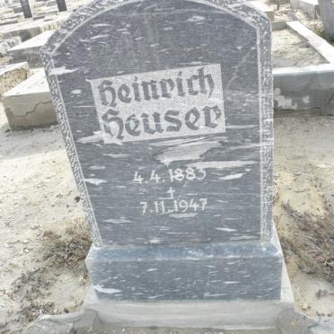 HEUSER Heinrich 1883-1947