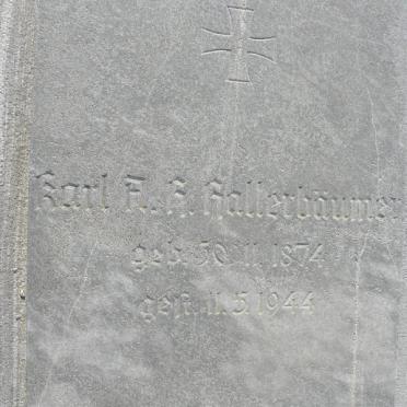 HALLERBAUMER Karl F.R. 1874-1944