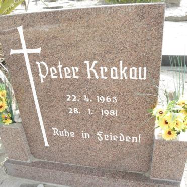 KRAKAU Peter 1963-1981