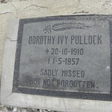 PULLOCK Dorothy Ivy 1910-1957