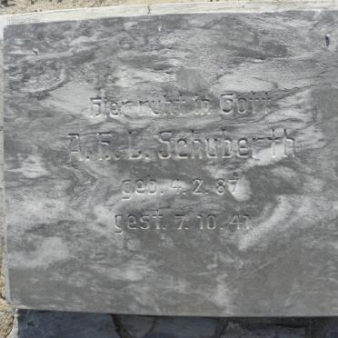 SCHUBERTH A.R.L. 1887-1947