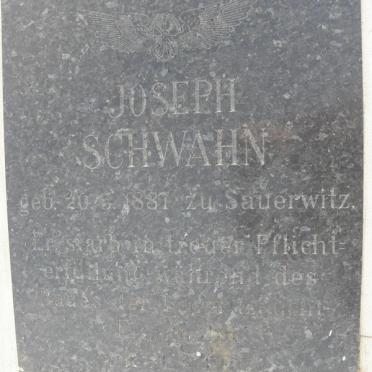 SCHWAHN Joseph 1887-1907