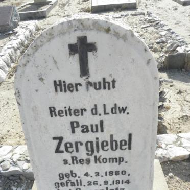 ZERGIEBEL Paul 1880-1914