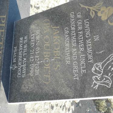 PIETERS Jakobus 1928-1999