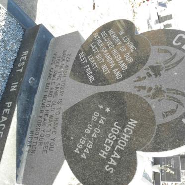 CLAASSEN Nicholaas Joseph 1944-1994