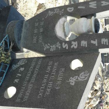 PIETERS Dawid 1938-2001