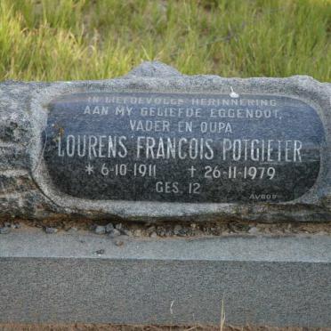POTGIETER Lourens Francois 1911-1979