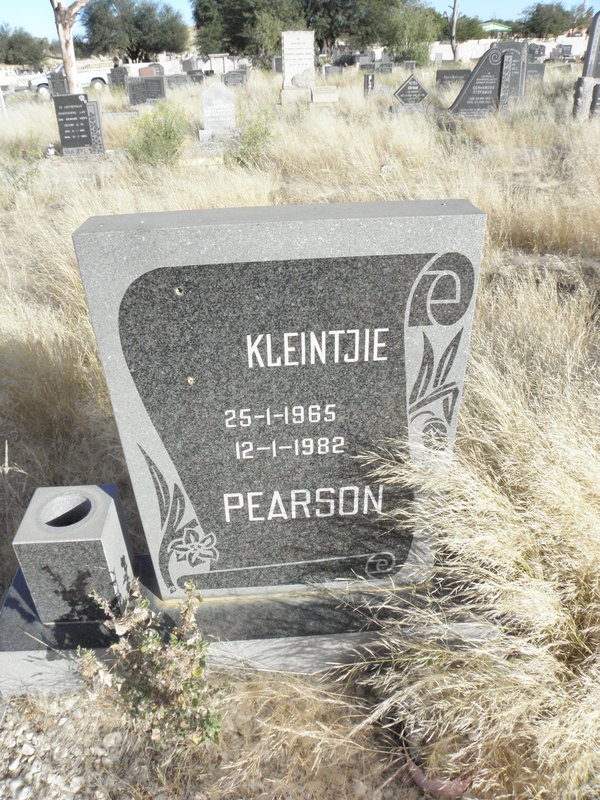 PEARSON Kleintjie 1965-1982