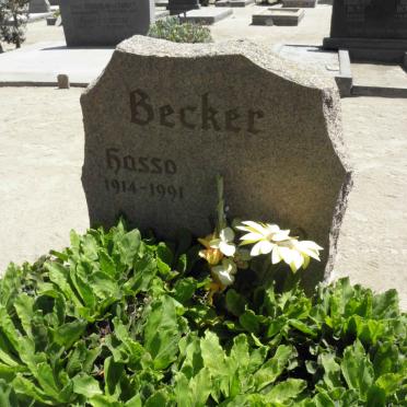 BECKER Hasso 1914-1991
