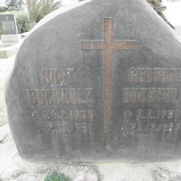 BUCHHOLZ Kurt 1908-1951 &amp; Gertrud 1909-1955