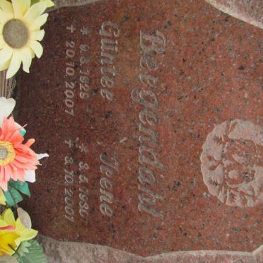 BERGENDAHL Günter 1929-2007 &amp; Irene 1930-2001