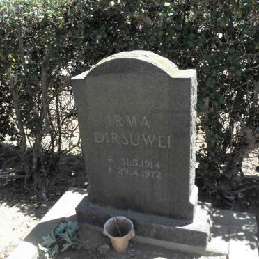 DIRSUWEI Irma 1914-1972