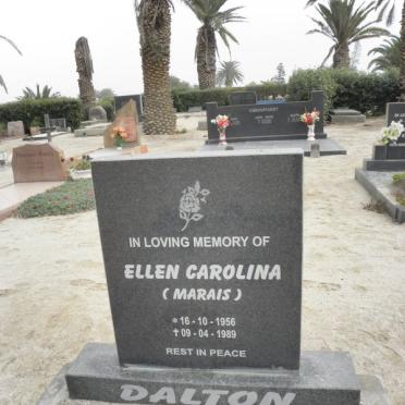 DALTON Ellen Carolina nee MARAIS 1956-1989