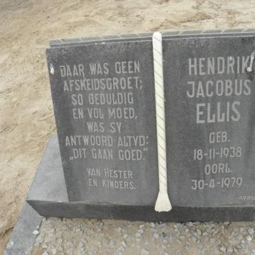 ELLIS Hendrik Jacobus 1938-1979