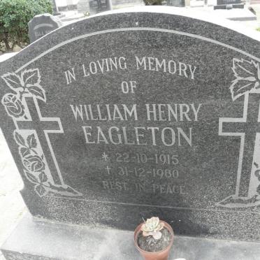 EAGLETON William Henry 1915-1980 &amp; Pearl Hazel 1919-1977