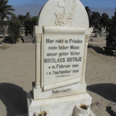 GOTHJE Nikolaus 1880-1932