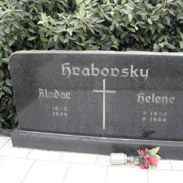 HRABOVSKY Aladar 18?3-1959 &amp; Helene 18?0-1960