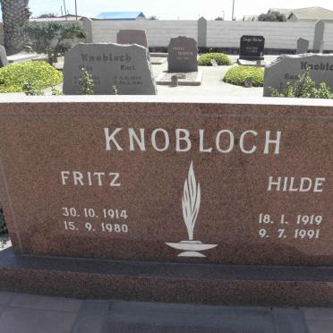KNOBLOCH Fritz 1914-1980 &amp; Hilde 1919-1991