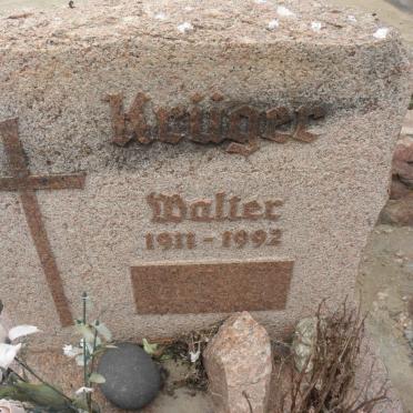 KRÜGER Walter 1911-1992