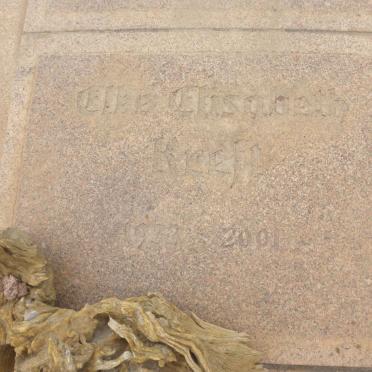 KREFT Elke Elisabeth 1932-2001