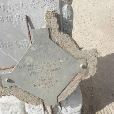 KENDALL Frederick George Hubert -1924