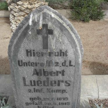 LUEDERS Albert 1873-1915